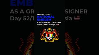 Ranking Every National Emblems: Day 52 - Malaysia 🇲🇾