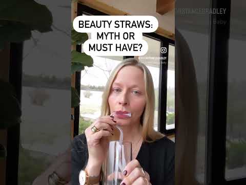 Beauty Straw Myth? #guasha #skincare #beautystraw #skincareroutine #glowingskin #guashafacial