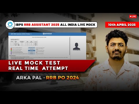 🎯Oliveboard RRB Clerk Live Mock Test 📚✍️10 April | Share Score📝👆 | #rrb #rrbclerk