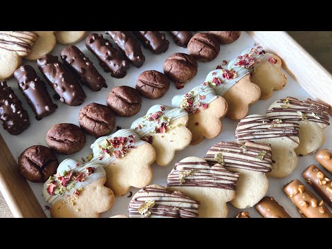 1 dough 5 biscuits! Very easy recipe for Eid biscuits/ cookies
