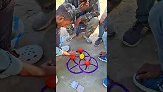 Wow  red balls between yellow balls 4beads RING game chelenge || viralpost || uniquegame