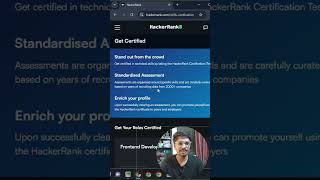 Get a HackerRank Certificate! #coding #sql #interviewpreparation #shorts