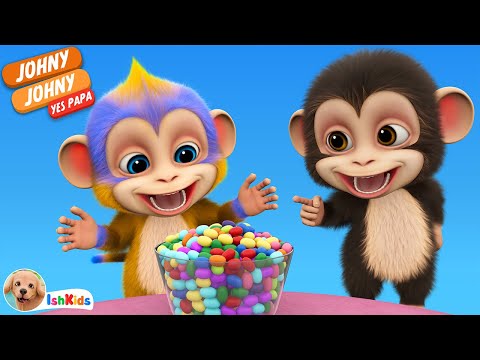 Johny Johny Yes Papa | Nursery Rhymes & Kids Songs | IshKids