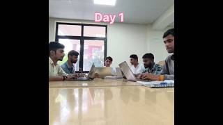 Day 1 of Our Project Work | College Team Vibes 👨‍💻👩‍💻#ytshorts #shorts #shortvideo