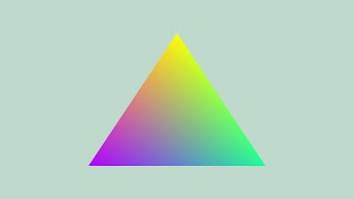 WebGL Tutorial 01 - Setup and Triangle