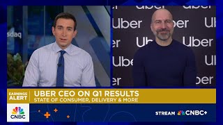 Uber CEO Dara Khosrowshahi on Q1 results, mobility vs. delivery business and state of the consumer