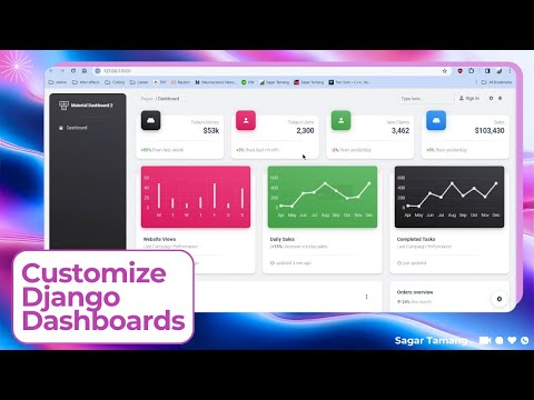 How to customize the dashboard templates in Django | appseed django dashboards