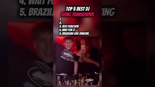 TOP 5 MOST UNEXPECTED DJ SONG TRANSITIONS #dj #music #djtransition #insanetalent