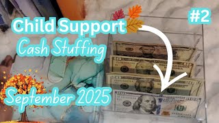 Child Support Cash stuffing 2025 