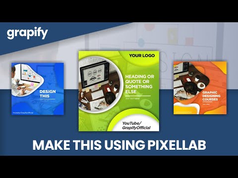 Make This Cards Using PixelLab