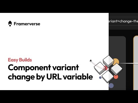 Change the variant of a Framer component with a URL parameter