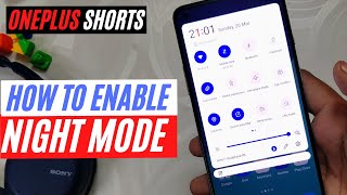 HOW TO ENABLE NIGHT MODE ON ONEPLUS | OnePlus Tips & Tricks #shorts | TheTechStream