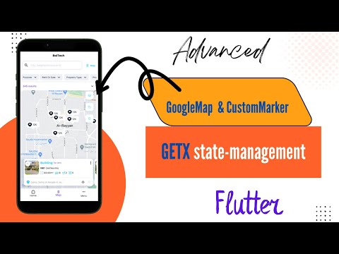 13.Interactive Google Maps with Flutter Animations