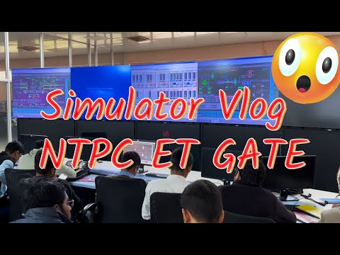 NTPC GATE SIMULATOR TRAINING VLOG | NTPC KORBA | DEC 2024
