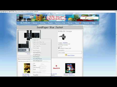 get free shirts or pants on roblox