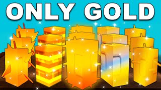 $0 To $1 Trillion Using Only GOLD BANNED Seeds in Grow a Garden