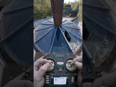 This Place Is Trashed. #shorts #drone #fpvdrone #fpvlife #dji #abandoned