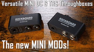 RockBoard Mini MOD DC vs. Mini MOD TRS | Compact Power & Signal Management