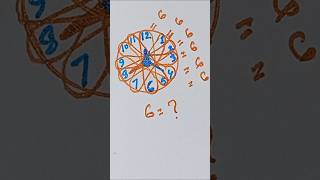 Drawing mathematics solutions by clock #artwork #howtodraw #cretivedrawing #clockdrawing