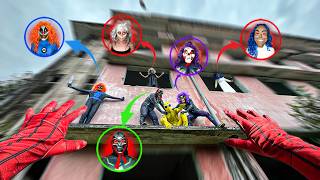 5 Bros Spider-Man Vs Serbian Dancing Lady | The Blood Amulet Curse (Action POV)