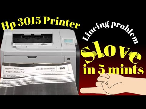 HP P3015 Printing Lines on Paper? Here's the Real Fix!