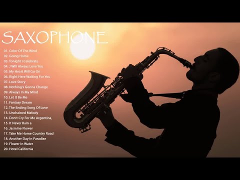 Las mejores canciones en Saxofon Instrumental 🎸 Baladas Romanticas