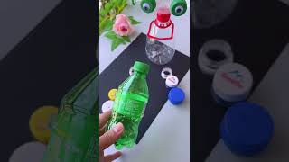 Toy Robot Made of Plastic Bottles #DiyRobot #Shorts #kiddiecraft