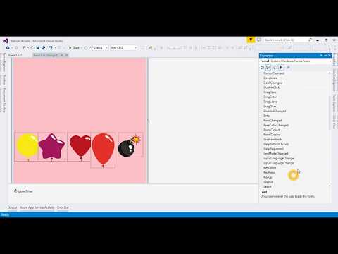 Games in C# (Balloon Blast Arcade Game)