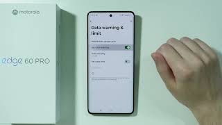 Motorola Edge 60 Pro: How to Turn ON/OFF Mobile Data Warning