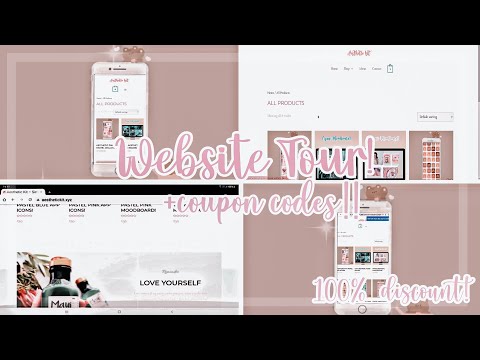 My Website Tour+ Coupon Code (100% Discount) | Aesthetic Kit!