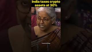 India imposes 30% tax on digital assets | Crypto Tax India | NFT | Budget 2022 | Nirmala Sitharaman