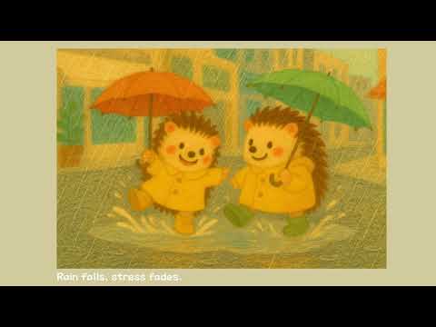 Puddle Hopping Hedgehogs 🌧️ Chill Music for Work & Study | 跳水窪的小刺蝟 • 適合工作與學習的輕鬆音樂