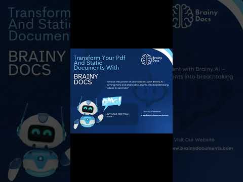 Give your PDFs and static documents a dynamic makeover with Brainy Docs!#BrainyDocuments#shorts