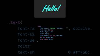 Create Stunning 3D Text Effect Using CSS Shadows #coding #cssanimation #cssshadow #css3d