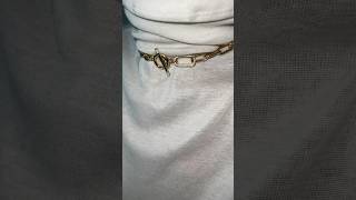 Bowery St Toggle Necklace #altruistnyc