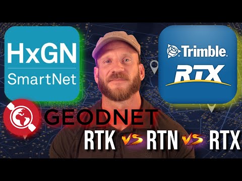 GNSS Corrections Compared - RTK vs RTN vs RTX & How to Build a Geodnet Base