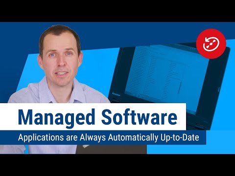 Apps always automatically up to date with baramundi Managed Software