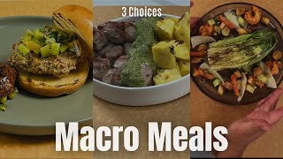 3 Macro-Friendly Meals for Any Goal