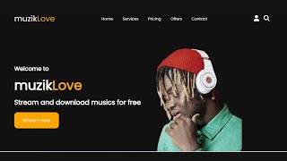 Create a Website with HTML, CSS, and JavaScript | Frontend Tutorial