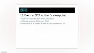 Amplify HTML5's Features Using DITA's Form - DCL Learning Series Webinar