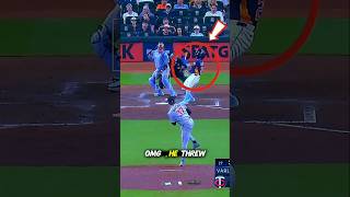 OMG! Pitcher’s Elbow Gives Out After Insane Fastball #baseball #mlb #baseballplayer #baseballism