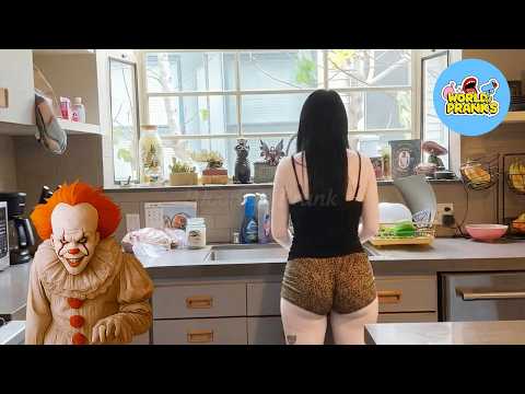 Top 10 Funniest SCARECAM Pranks 2026 😂 #10 | Instant Karma Moments!