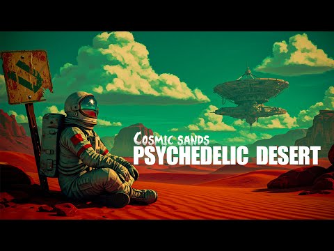 Psychedelic Desert Rock | Electric Desert Pulse Cosmic Sands for Sunset Drives