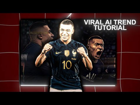 VIRAL AI CARTOON TREND TUTORIAL FOR AFTER EFFECTS! Viral ae football edit tutorial❤️‍🔥