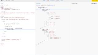 AngularJS: Create A Hierarchy Using Recursive Templates & ng-include
