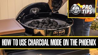 How to Use Charcoal Mode on the Pit Boss Phoenix  | Pit Boss Grills