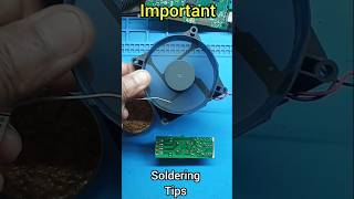 Soldering Tips || Important Tips For Electronics #soldaringtips #tips #tipsandtricks