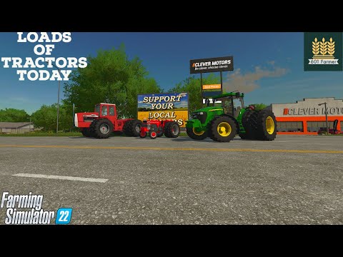 NEW MODS ON CONSOLE!! Massey 100 & 4000, JD 7020, JCB TM 320s  | Farming Simulator 22 PS5