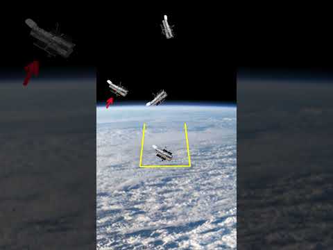 guess how many hubble space telescopes can fit #shorts #viral #hubblespacetelescope