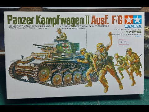 Tamiya 35009 Panzer Kampfwagen  II Ausf. F/G Photo build